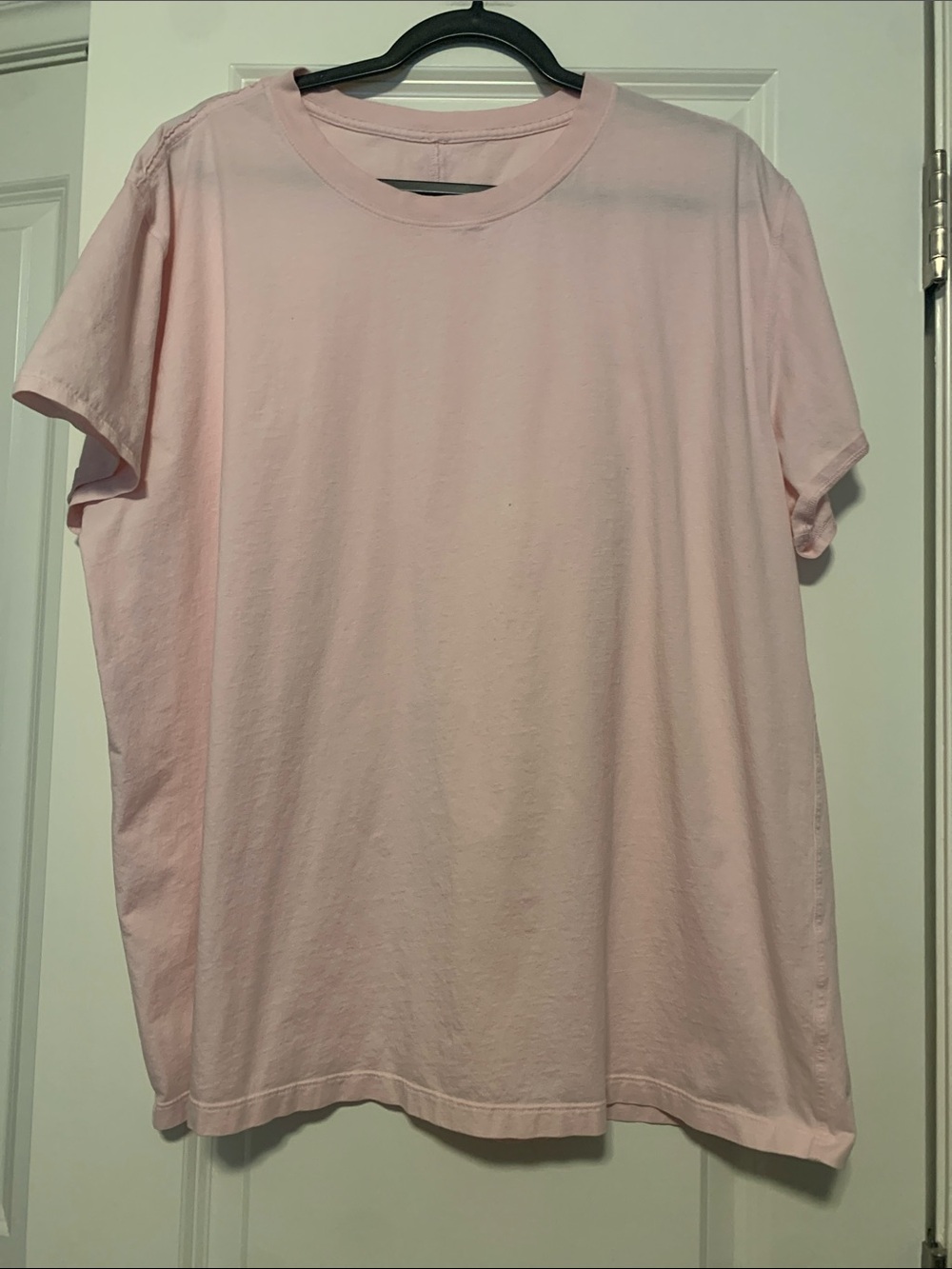 Lululemon All Yours Tee, est Sz 12, PTP 25in
One call out in last picture